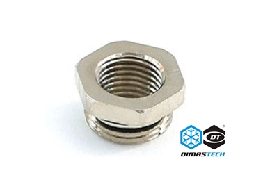 Male-Female Reduction da 3/8 a 1/4 Gas with O-ring